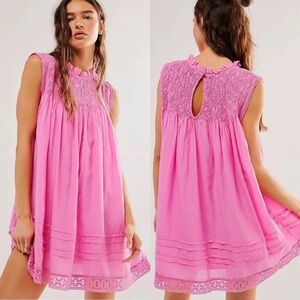 FREE PEOPLE SHEA SOLID MINI DRESS
